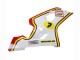 2004-2005 Suzuki GSXR 600 / GSXR 750 Motorcycle Fairings - White Red Yellow Michelin Texaon Heron 7 UK