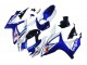 2006-2007 Suzuki GSXR 600 / GSXR 750 Motorcycle Fairings - White Blue Glossy Black Red UK