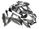 2008-2010 Suzuki GSXR 600 / GSXR 750 Motorcycle Fairings - Matte Grey Black UK