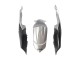 2008-2010 Suzuki GSXR 600 / GSXR 750 Motorcycle Fairings - Silver Matte Black UK