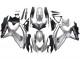 2008-2010 Suzuki GSXR 600 / GSXR 750 Motorcycle Fairings - Silver Matte Black UK
