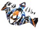 2011-2024 Suzuki GSXR 600 / GSXR 750 Motorcycle Fairings - Light Blue Orange Black White Shark 46 UK