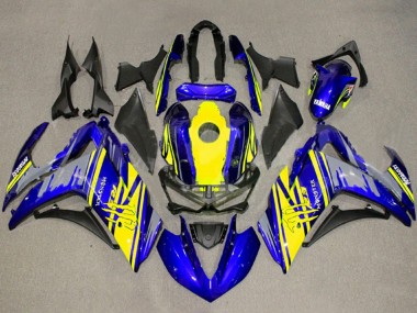 2015-2018 Yamaha YZF R3/R25 Motorcycle Fairing - Yellow Blue Black Monster UK