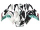 2015-2018 Yamaha YZF R3/R25 Motorcycle Fairings - White Green Glossy Black UK