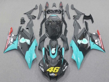 2019-2021 Yamaha YZF R3/R25 Motorcycle Fairings - Light Blue Red Black Petronas 46 UK
