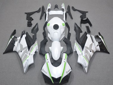 2022-2024 Yamaha YZF R3/R25 Motorcycle Fairings - White Green Silver Black UK