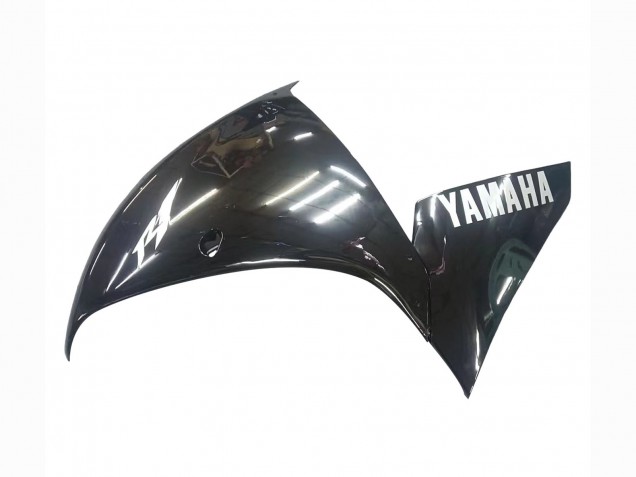 2009-2011 Yamaha YZF 1000 R1 Motorcycle Fairings - Glossy Black White Decal UK