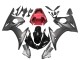 2005 Yamaha YZF 600 R6 Motorcycle Fairings - Matte Black Glossy Black Grey Red UK
