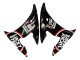 2005 Yamaha YZF 600 R6 Motorcycle Fairings - Glossy Black White Lucky Strike Motul UK