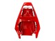 2005 Yamaha YZF 600 R6 Motorcycle Fairings - Red White Glossy Black UK