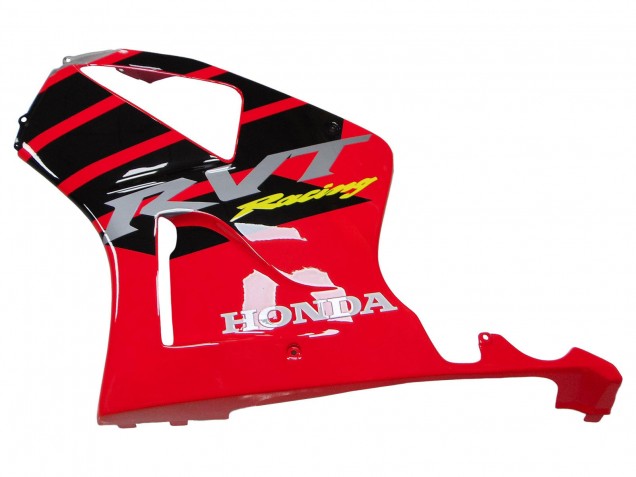 2000-2006 Honda VTR1000 Motorcycle Fairings - Silver Red Black Stripe Racing UK