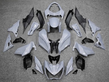 2013-2018 Kawasaki Z800 Motorcycle Fairings - Nardo Grey Black UK