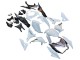 2013-2018 Kawasaki Z800 Motorcycle Fairings - White Green Silver Black UK