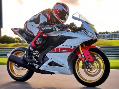 2019-2024 Yamaha YZF R125 Motorcycle Fairings - White Red Yellow UK