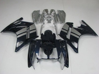 2013-2015 Yamaha FJR1300 Motorcycle Fairings - Glossy Black Silver UK