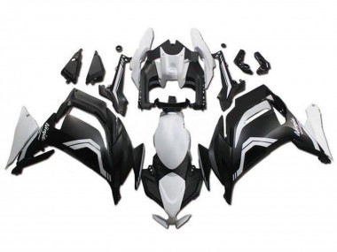2020-2025 Kawasaki Ninja 650 EX650 Motorcycle Fairings - White Matte Black UK
