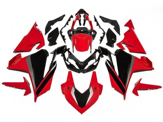 2019-2021 Honda CBR500R Motorcycle Fairings - Red Grey Black UK