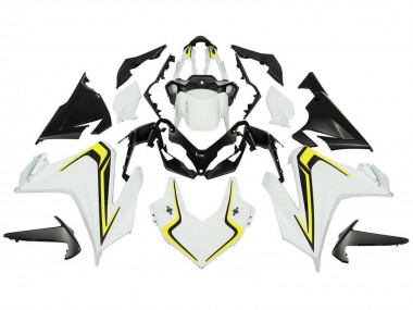2019-2021 Honda CBR500R Motorcycle Fairings - White Yellow Black UK