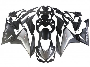2019-2021 Honda CBR500R Motorcycle Fairings - Silver Matte Black UK