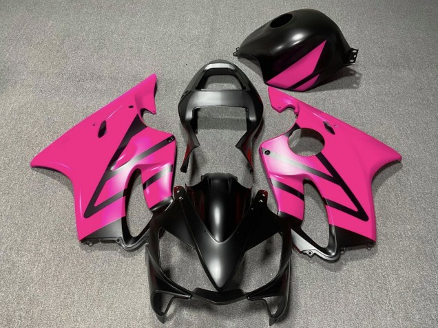 2001-2003 Honda CBR600 F4i Motorcycle Fairings - Pink Matte Black UK