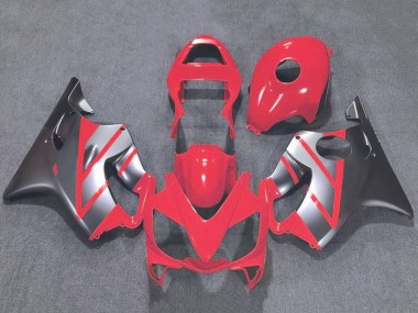 2001-2003 Honda CBR600 F4i Motorcycle Fairing - Silver Red UK
