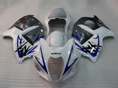 2008-2020 White Blue Grey Suzuki GSXR 1300 Hayabusa Motorcycle Fairings UK