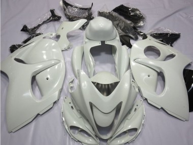 2008-2020 White Suzuki GSXR 1300 Hayabusa Motorcycle Fairings UK