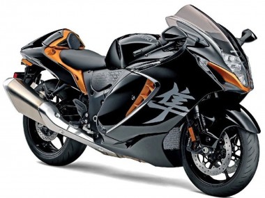 2021-2025 Black Gold Suzuki GSXR 1300 Hayabusa Motorcycle Fairings UK