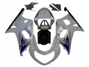 2000-2002 Suzuki GSXR1000 Motorcycle Fairings - White Silver Blue Black UK