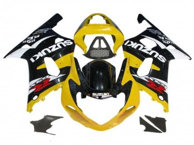 2000-2002 Suzuki GSXR1000 Motorcycle Fairings - Yellow Glossy Black White Red UK