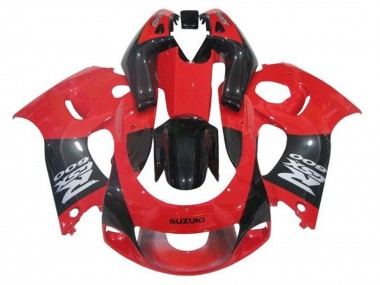 1996-2000 Suzuki GSXR 600 / GSXR 750 Motorcycle Fairings - Red Black Grey UK