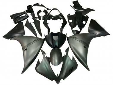 2009-2011 Yamaha YZF 1000 R1 Motorcycle Fairings - Silver Matte Black UK