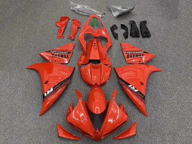 2009-2011 Yamaha YZF 1000 R1 Motorcycle Fairings - Red Black UK