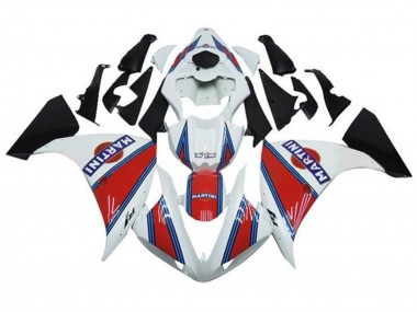 2009-2011 Yamaha YZF 1000 R1 Motorcycle Fairings - White Red Blue Black Martini UK