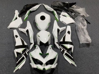 2019-2025 Kawasaki ZX4R ZX-4RR Motorcycle Fairings - White Black Green UK