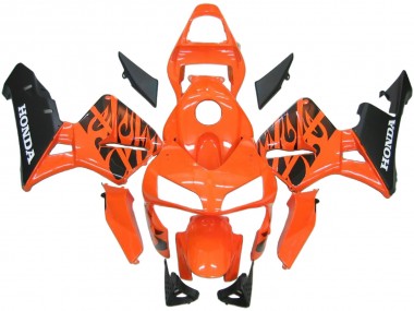 2003-2004 Honda CBR600RR Abs Fairings - Orange White Red Glossy Black Repsol UK