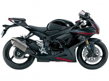 2011-2024 Suzuki GSXR 600/750 Motorcycle Fairings - Matte Black Red UK