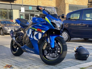 2009-2016 Suzuki GSXR 1000 Motorcycle Fairings - Blue Green White UK