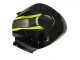 2007-2008 Honda CBR600RR Motorcycle Fairings - Glossy Black High Viz Yellow UK