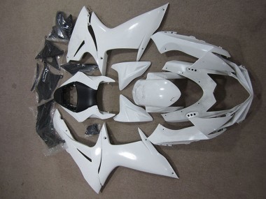2011-2024 Suzuki GSXR 600 Motorcycle Fairings - White UK