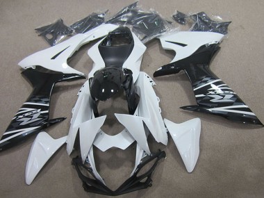 2011-2024 Suzuki GSXR 750 Motorcycle Fairing - White Black UK