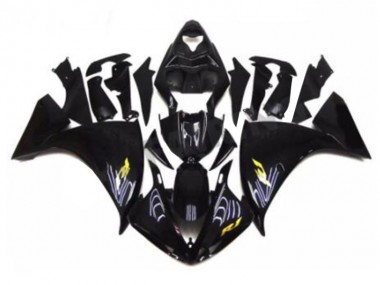 Black 09-11 YZF R1 Motorcycle Fairings