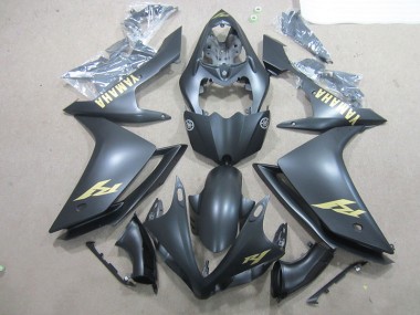 Black Gold Decal 07-08 YZF R1 Motorcycle Fairings