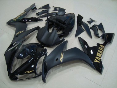 Black Matte Gold 04-06 YZF R1 Motorcycle Fairings