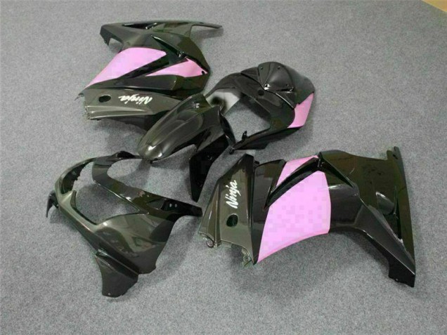 Black Pink Ninja 08-12 EX250 Motorcycle Fairings