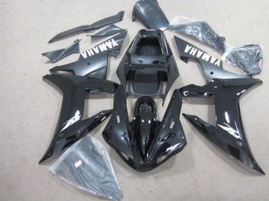 Black White 02-03 YZF R1 Motorcycle Bodywork