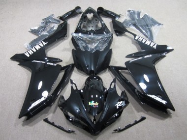 Black White Decal 07-08 YZF R1 Motorcycle Fairing