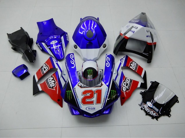Blue Red KGN 21 15-19 YZF R1 Motorcycle Fairings Blue Red KGN 21 15-19 YZF R1 Motorcycle Fairings