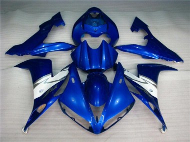 Blue White 04-06 YZF R1 Motorcycle Fairing