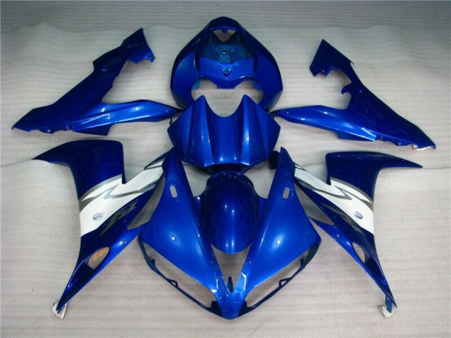 Blue White 04-06 YZF R1 Motorcycle Fairing